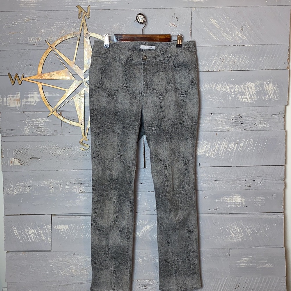 Chico’s Snake Pattern Jeans - image 1